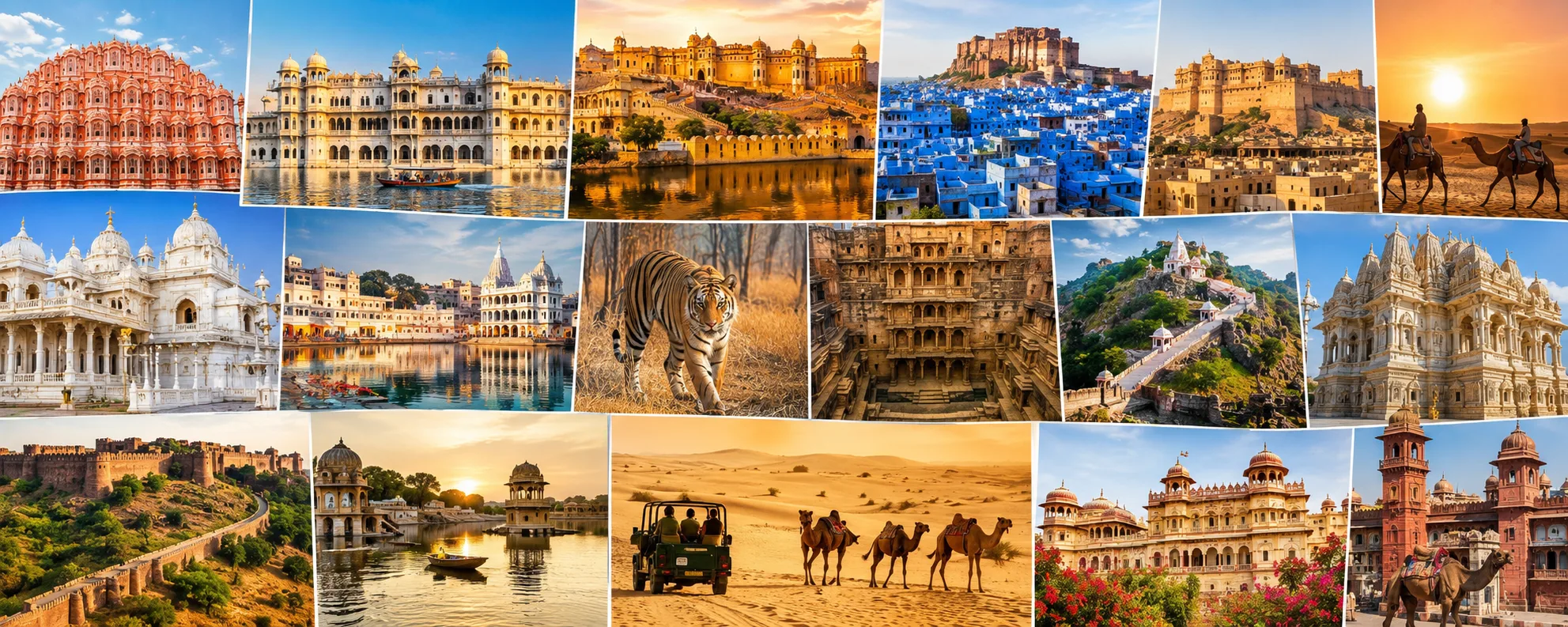 Top Destinations in Rajasthan from Raipur